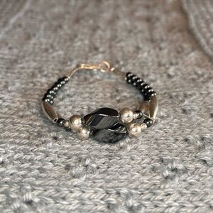 Two Strand Hematite Bracelet